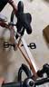 凤凰儿童自行车单车2-3-4-6-9-10岁男孩童车中大童女孩小孩宝宝脚踏车 黛玉粉-辐条轮-抱刹 18寸（推荐身高115-125cm） 实拍图