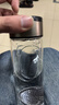 【京东物流配送】高硼硅双层玻璃杯大容量泡茶杯水杯子茶水分离杯 【双层加厚】茶杯350ml1只 实拍图
