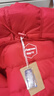 亚瑟士亚瑟士童装冬季中大儿童保暖连帽轻薄羽绒服【赠收纳袋】 0601红色 150 cm 实拍图