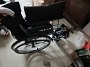 鱼跃 (yuwell)手动轮椅车H062折叠老人轻便免充气铝合金旅行手推代步 实拍图