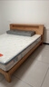源氏木语全实木床北欧风小户型卧室家具橡木床现代简约主卧1.5m1.8m双人床 原木色低铺夜光床斜靠版【橡木】 1800mm*2000mm  框架结构 实拍图