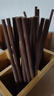双枪红檀木筷子天然抗菌木筷 家用实木无漆无蜡筷子餐具套装10双 实拍图