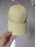 回力大头围棒球帽子男士潮流鸭舌帽女纯色休闲户外运动遮阳四季太阳帽 卡其 L 【59-65cm】加大加深适合大头围 实拍图