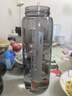 富光大容量塑料水杯子运动水壶吸管杯学生便携太空杯夏户外1500ML黑 实拍图