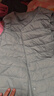 雪中飞经典新款基础舒适轻薄羽绒便捷短款保暖羽绒小马甲轻盈便携舒适 静谧灰|8210-女 S 160/84A 实拍图