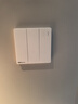 NVC雷士电工 开关插座 电工电料 86型空白装饰插座面板 N25奶油白 实拍图