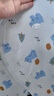 童泰宝宝连体衣秋冬季纯棉婴儿衣服家居内衣偏开长袖夹棉哈衣爬服 蓝色 73cm (建议5-12个月身高66-75cm) 实拍图