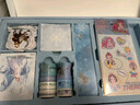 迪士尼（Disney）手账本礼盒套装 网红ins少女心记事本学生笔记本文具套装儿童女孩生日礼物 艾莎公主浅蓝 实拍图