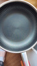 RAZ 德国抗菌316不锈钢平底锅蜂窝不粘锅煎锅 炒菜油炸煎饼煎蛋牛排锅 电磁炉燃气煤气灶通用 316不锈钢煎锅26cm 实拍图