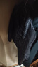 京东京造【air+零压羽绒】轻薄羽绒服男外套冬立领白鸭绒 曜石黑L 实拍图
