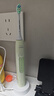 飞利浦（PHILIPS）【肖战推荐】电动牙刷钻石3系 生日圣诞礼物 情侣款送男生女友 微泡水流HX5161/05抹茶绿 国家补贴 实拍图