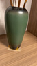 景德镇陶瓷花瓶摆件客厅插花落地高级感种花盆大复古陶罐水养中式 绿森林高号【暗绿色】可水培 实拍图