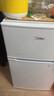 美的（Midea）88升两门小冰箱白色迷你冰箱租房宿舍办公室小型家用双温可冷冻冷藏节能BCD-88CM 实拍图