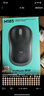 罗技（Logitech）M185鼠标 无线鼠标 办公鼠标 对称鼠标 黑色蓝边 带无线2.4G接收器 实拍图