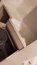 慧曲（HUIQU）阳台洗衣机一体柜伴侣石英石洗太空铝手洗池带搓衣板洗衣柜洗衣台 两门 高低盆160cm 实拍图