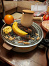 尚烤佳（Suncojia）电烧烤炉 烧烤架 无烟煎烤炉 烤串肉炉 不粘烤肉盘 围炉煮茶炉 实拍图
