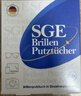 可茵慈SGE一次性眼镜清洁湿巾 52片*4盒装 德国原装 速干型屏幕清洁纸 实拍图