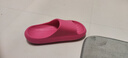 朴西新款EVA踩屎感厚底拖鞋女士居家室内情侣拖鞋男 树莓红 37-38 实拍图