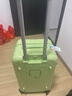大嘴猴（paul frank）超大容量行李箱女拉链密码拉杆箱网红男轻音万向轮旅行箱学生皮箱 牛油果绿/加大加宽/抑菌款 26英寸 实拍图