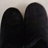 度茵初冬季手工棉鞋男加绒保暖老奶奶休闲厚底防滑中老年妈妈居家用棉鞋 黑色泡沫底 43 适合41码脚穿 实拍图
