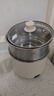 利仁（Liven）电煮锅304不锈钢0涂层1.8L小电锅宿舍电火锅电蒸锅炖蒸煮一体多功能学生锅小型1-2人用DHG-B151 实拍图