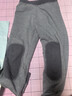 猫人【校服神器】儿童保暖裤秋冬款男女童儿童保暖秋裤加厚夹棉长裤 男童浅灰 120 cm 实拍图