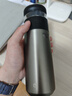 京东京造保温杯【茶水分离】男女大容量316L不锈钢泡茶水杯子金属灰500ml 实拍图