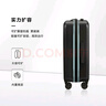 新秀丽（Samsonite）行李箱20英寸拉杆箱欧洲设计条纹旅行箱包密码登机箱黑色KF1 实拍图