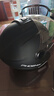 凤凰（Phoenix）新国标A类3C认证电动车摩托车头盔双镜片防雾防风保暖哑黑 男女四季通用电瓶车3/4半盔冬季安全帽 实拍图