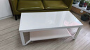 凡社茶几客厅 办公室家用沙发茶桌子 钢化玻璃茶几小户型现代简约茶机 实拍图