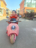 HIMEILI儿童电动摩托车可坐双人遥控三轮车1-6岁男女孩宝宝可驾驶玩具车 粉色双驱+12V升级电+软座+遥控 实拍图