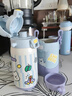babycare儿童保温杯水壶吸管杯大宝宝学饮杯316不锈钢三合一上学600ml 实拍图