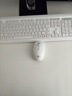惠普（HP）键盘 无线键盘鼠标套装  轻薄省电无线自动休眠键鼠 笔记本台式机通用办公家用键鼠  CS500白色 实拍图