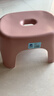 椅子奶油风家用小凳子加厚塑料凳可叠放耐用儿童凳学生寝室矮凳 樱花粉1个 实拍图