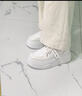 回力小白鞋女款2025新款秋冬爆款鞋子女鞋配裙子百搭运动厚底板鞋 白色 脚胖脚宽拍大一码 【4厘米超轻底】 37 实拍图