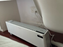 松下（Panasonic）踢脚线取暖器家用轻音石墨烯电暖器移动地暖居浴两用对流大面积电暖气节能制热卧室办公室暖气片 DS-AK2225CW【银离子抗菌+石墨烯导热】 实拍图