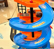 妙贝乐儿童玩具3-6岁男孩轨道车玩具车库合金小汽车停车场生日新年礼物 实拍图
