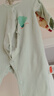 贝瑞加（Babyprints）宝宝连体衣2件装婴儿纯棉系带哈衣新生儿爬服亲肤柔软 绿66 实拍图