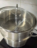 双立人（ZWILLING）蒸锅双层不锈钢汤锅蒸笼煲汤蒸馒头锅大容量Nova plus套装28cm 实拍图