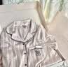 维多利亚的秘密（Victoria's Secret）维密 明星同款 宅度假天丝绵柔长袖长裤睡衣套装家居服不易皱 实拍图
