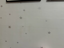 欧唛 墙纸自粘加厚北欧现代墙贴防水儿童房宿舍寝室装饰贴家具翻新贴 星星温柔白 60cm*5米 实拍图