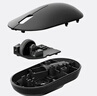 小米（MI）Xiaomi无线鼠标 Lite 2 办公鼠标电脑笔记本轻量化鼠标 轻巧流线机身 握感充盈 黑色 实拍图