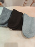 北极绒5双装羊毛袜子冬季男加绒加厚美利奴羊绒保暖中长筒毛圈雪地棉袜 实拍图