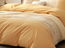 百丽丝家纺100%全棉磨毛被套A类被套吸湿发热升温双人家用床上200*230cm 实拍图