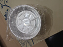 美进家（MEIJINJIA）空气炸锅烤箱专用锡纸碗盘 直径182mm*30只烧烤露营铝箔烤盘圆形 实拍图