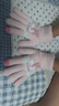 Hello Kitty儿童手套冬季女童保暖全指五指针织毛线女孩写字5529美乐蒂粉色 实拍图