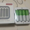 京东京造1.5v可充电锂电池 5号4粒（带收纳盒） 适用游戏手柄/键鼠/话筒/吸奶器/血压计等 AA五号 实拍图