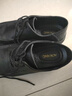 奥康（Aokang）商务休闲皮鞋羊皮软底舒适系带工作鞋 黑41码 实拍图