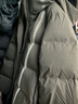 优衣库女装无缝羽绒大衣/外套夹克481137 06 铅灰色 S /155/80A 实拍图