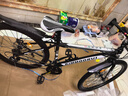 金武端自行车成人山地车公路赛车单车骑行变速超轻越野中学生初中青少年 顶配升级版-辐条轮-黑白色 26寸24速 实拍图